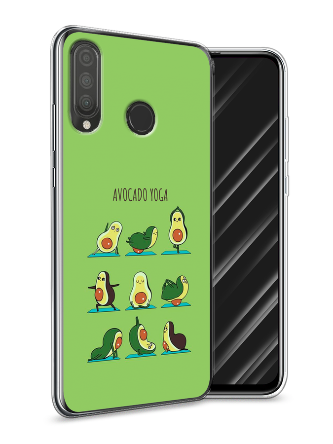 

Чехол Awog на Huawei P30 Lite "Авокадо йога", Зеленый;желтый;коричневый, 67950-10