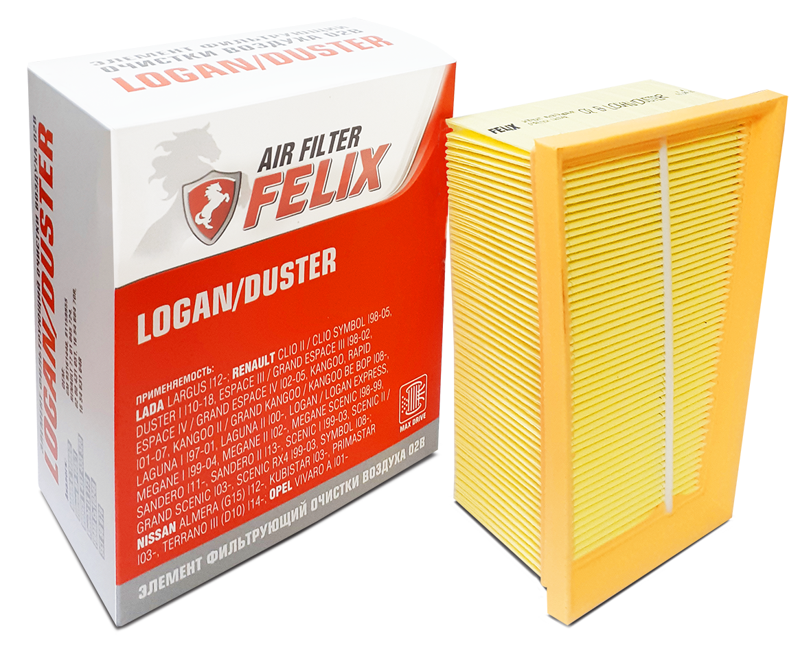 

Фильтр Felix 02 В Logan/Duster Возд Felix арт. 430610024