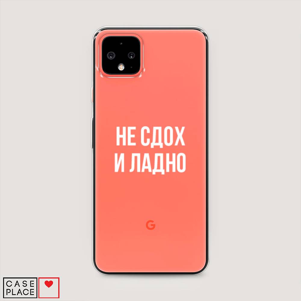 

Чехол Awog на Google Pixel 4 XL "Не сдох и ладно", Разноцветный, 270550-6