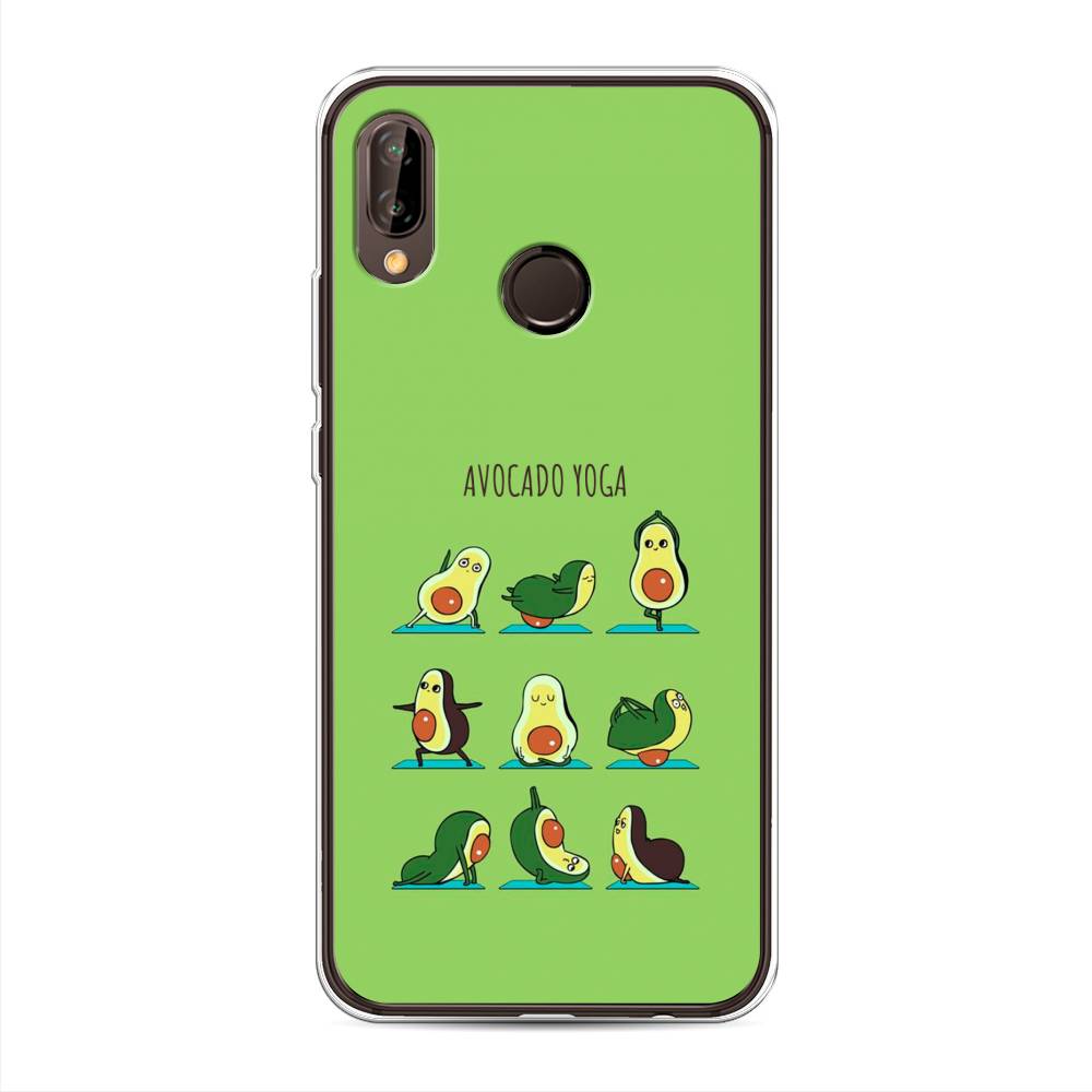 

Чехол Awog на Huawei Nova 3 "Авокадо йога", Зеленый;желтый;коричневый, 66150-10