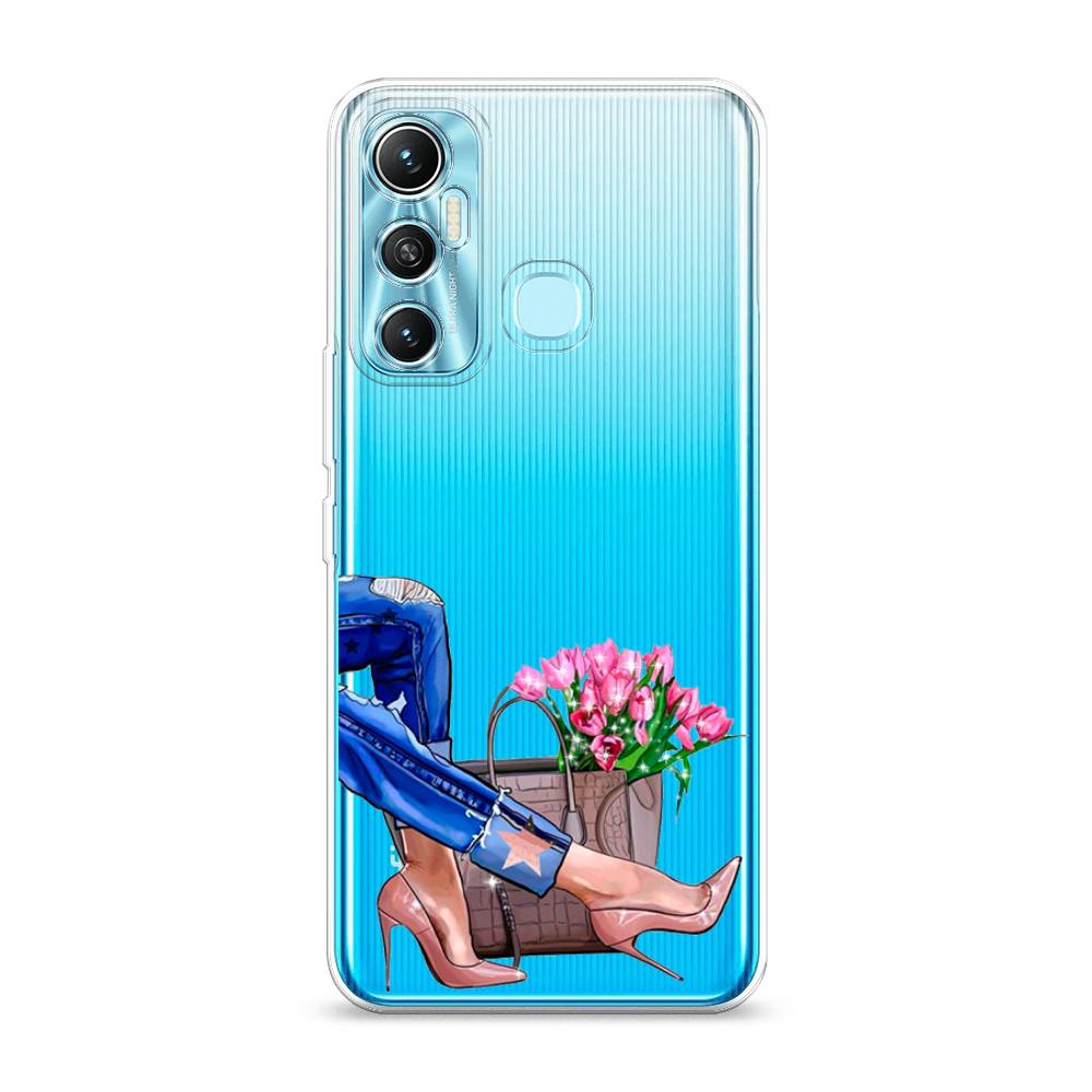

Чехол Awog на Infinix HOT 11 64 GB "Каблучки", Разноцветный, 3100750-7