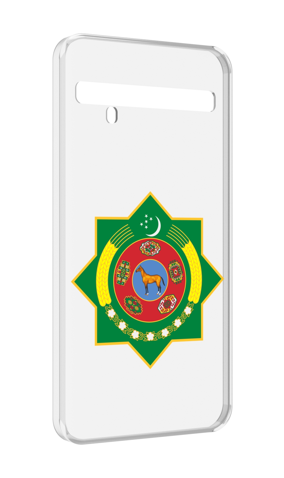 

Чехол MyPads герб-туркменистан для TCL 10 Pro / TCL 10 + Plus, Прозрачный, Tocco
