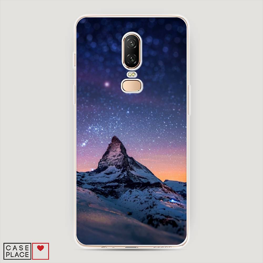 

Чехол Awog на OnePlus 6 / ВанПлас 6 "Ночные пейзажи 5", Фиолетовый, 150550-4
