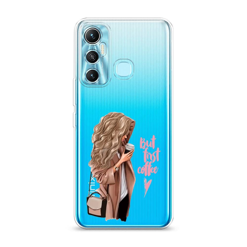 

Чехол Awog "Девушка с кофе" для Infinix HOT 11 64 GB