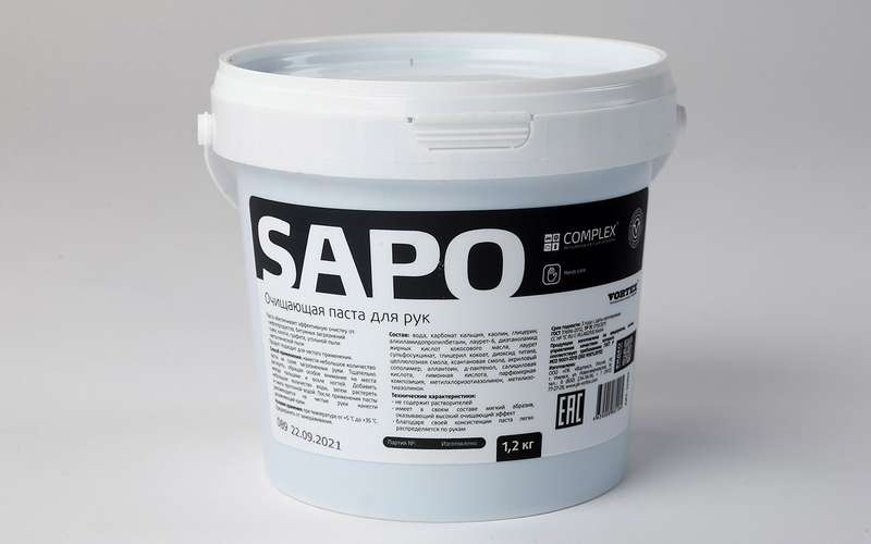 Очищающая паста для рук SAPO