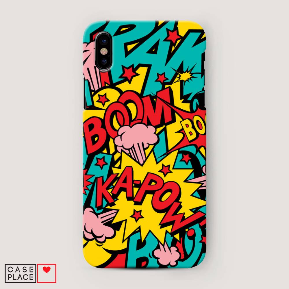 

Пластиковый чехол "Постер pop art" на Apple iPhone XS Max (10S Max), 11920-7