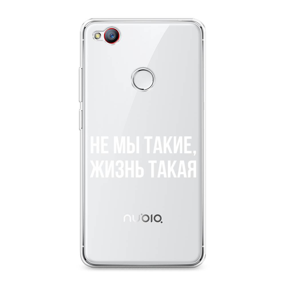

Чехол Awog на ZTE Nubia Z11 / ЗТЕ Нубиа Z11 "Не мы такие, жизнь такая", 131750-6