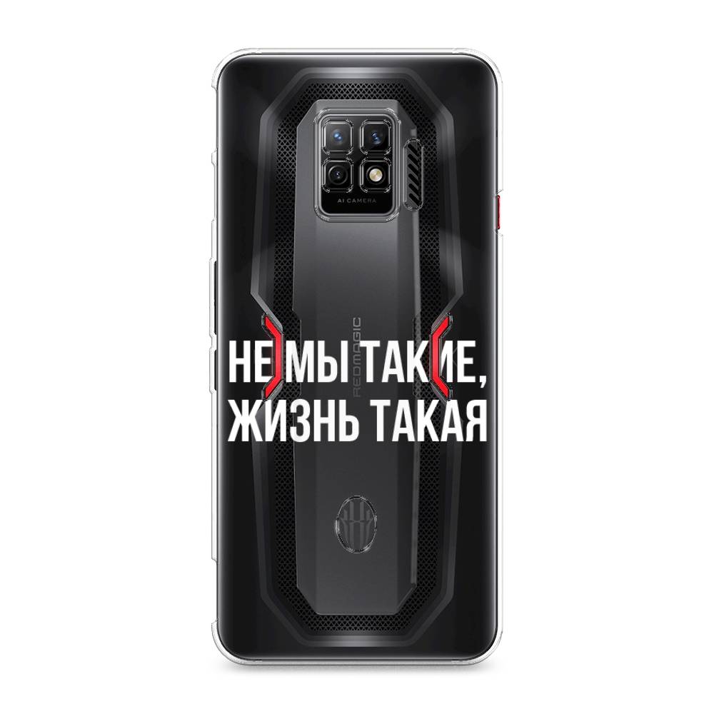 

Чехол Awog на ZTE Nubia Red Magic 7 Pro Не мы такие, жизнь такая", Разноцветный, 136050-6