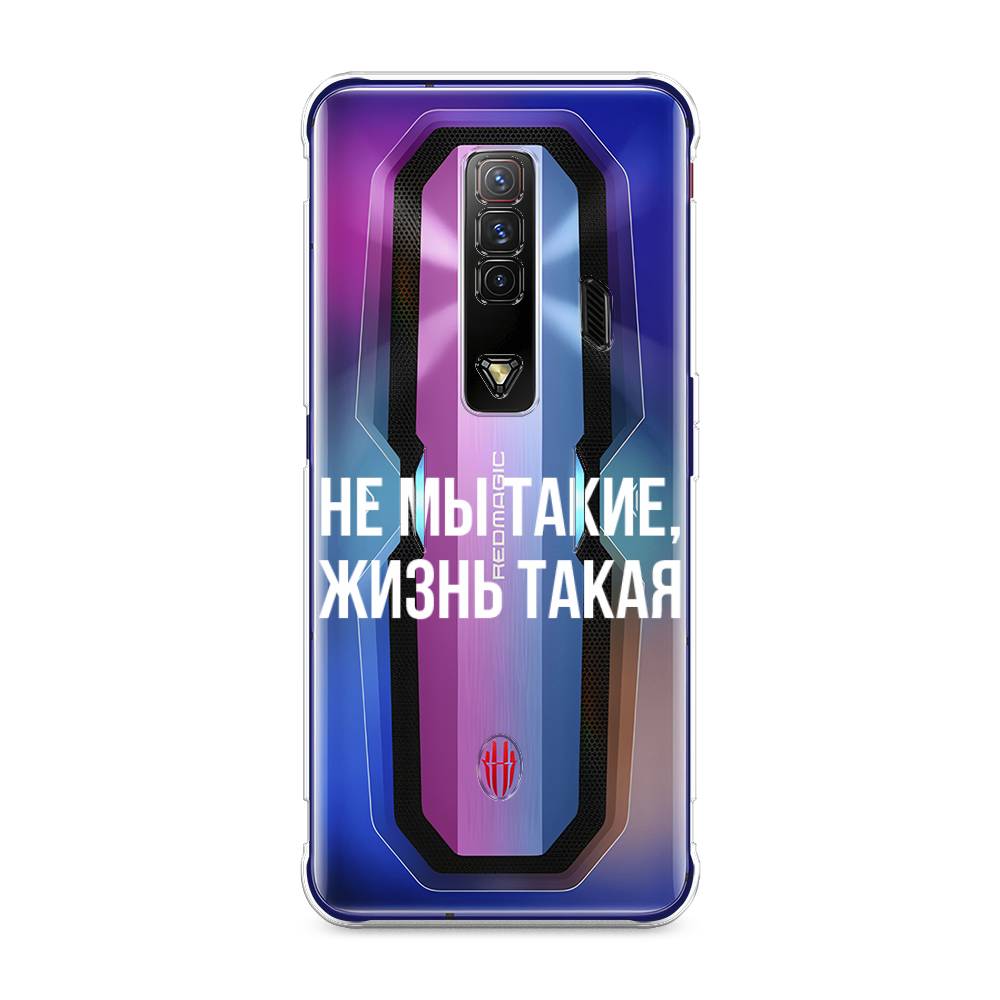 

Чехол Awog на ZTE Nubia Red Magic 7 / ЗТЕ Нубиа Ред Мэджик 7 "Не мы такие, жизнь такая", Разноцветный, 135950-6