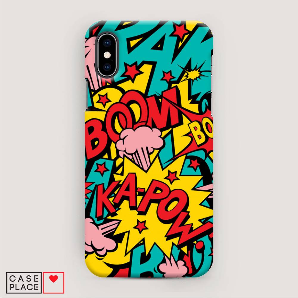 

Пластиковый чехол "Постер pop art" на Apple iPhone X (10), 11020-7