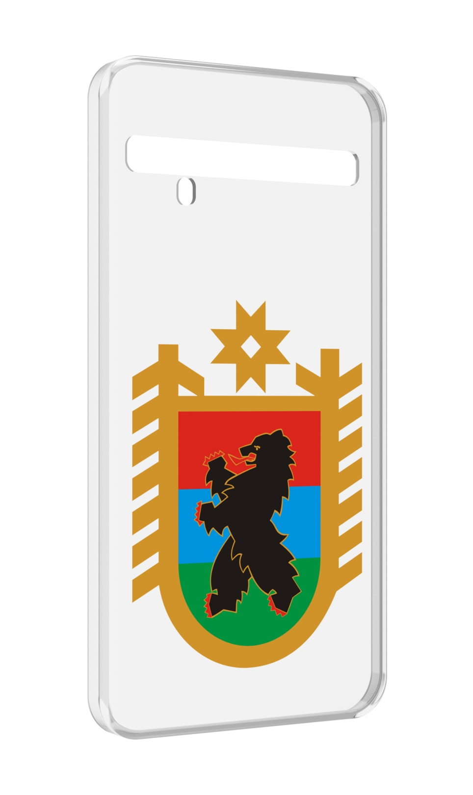 Чехол MyPads герб-карелия-петрозаводск для TCL 10 Pro / TCL 10 + Plus