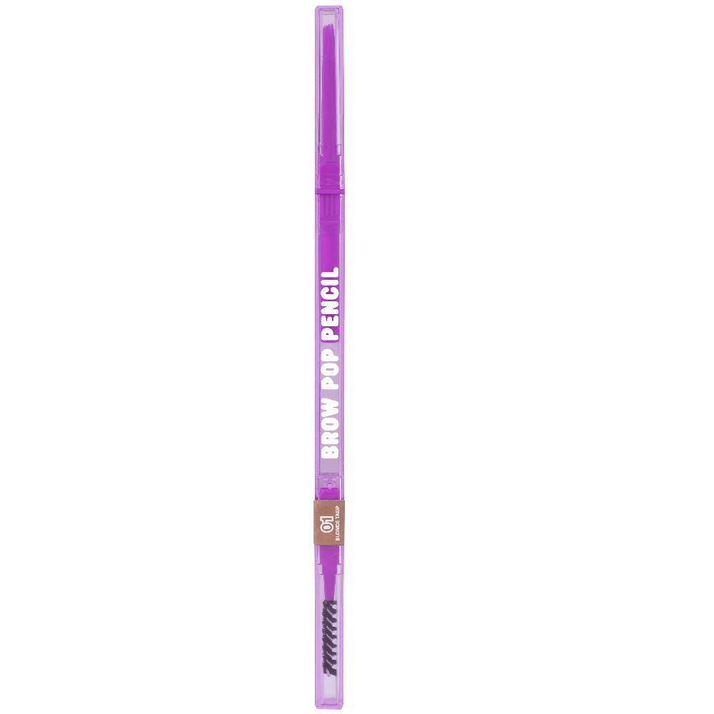 Карандаш для бровей Beauty Bomb Brow Pop Pencil автоматический тон 01 Blonde Taup 1 г influence beauty ультратонкий автоматический карандаш для бровей brow robot 01 светло русый 0 1 г