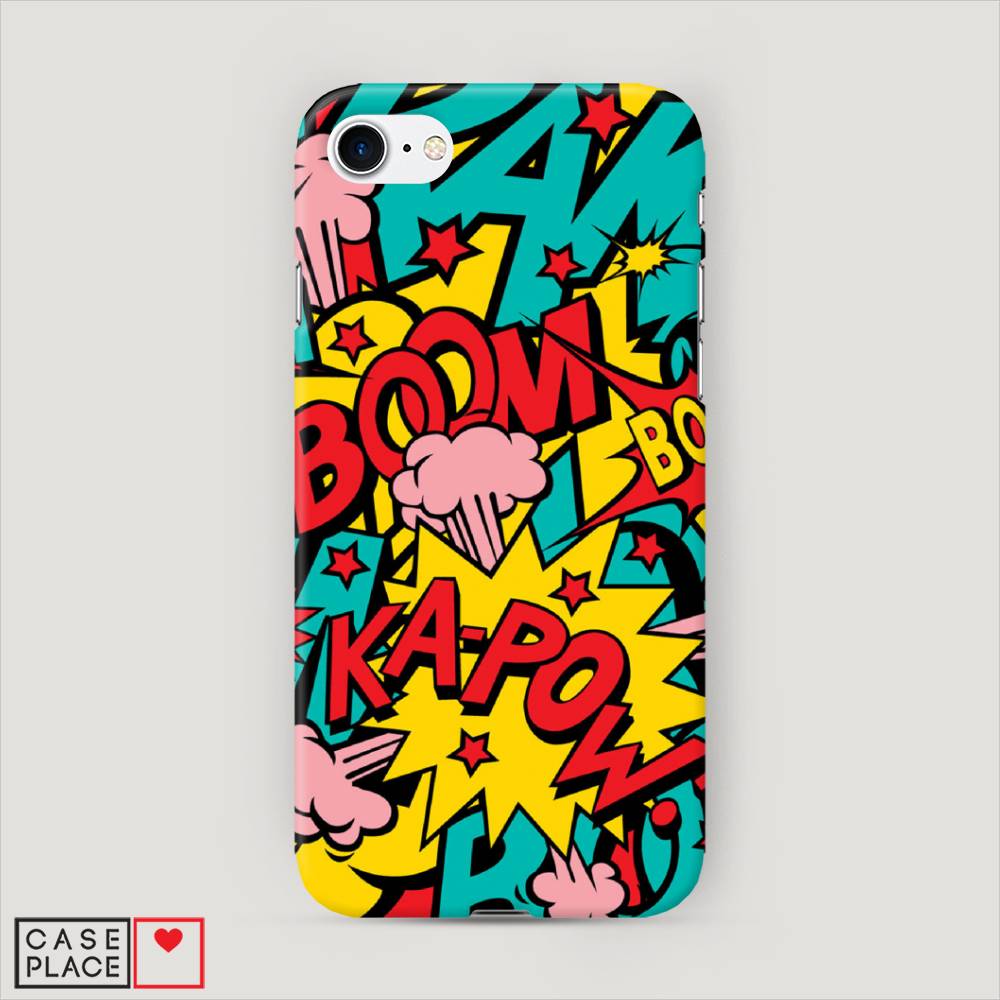 

Пластиковый чехол "Постер pop art" на Apple iPhone 8, 10820-7