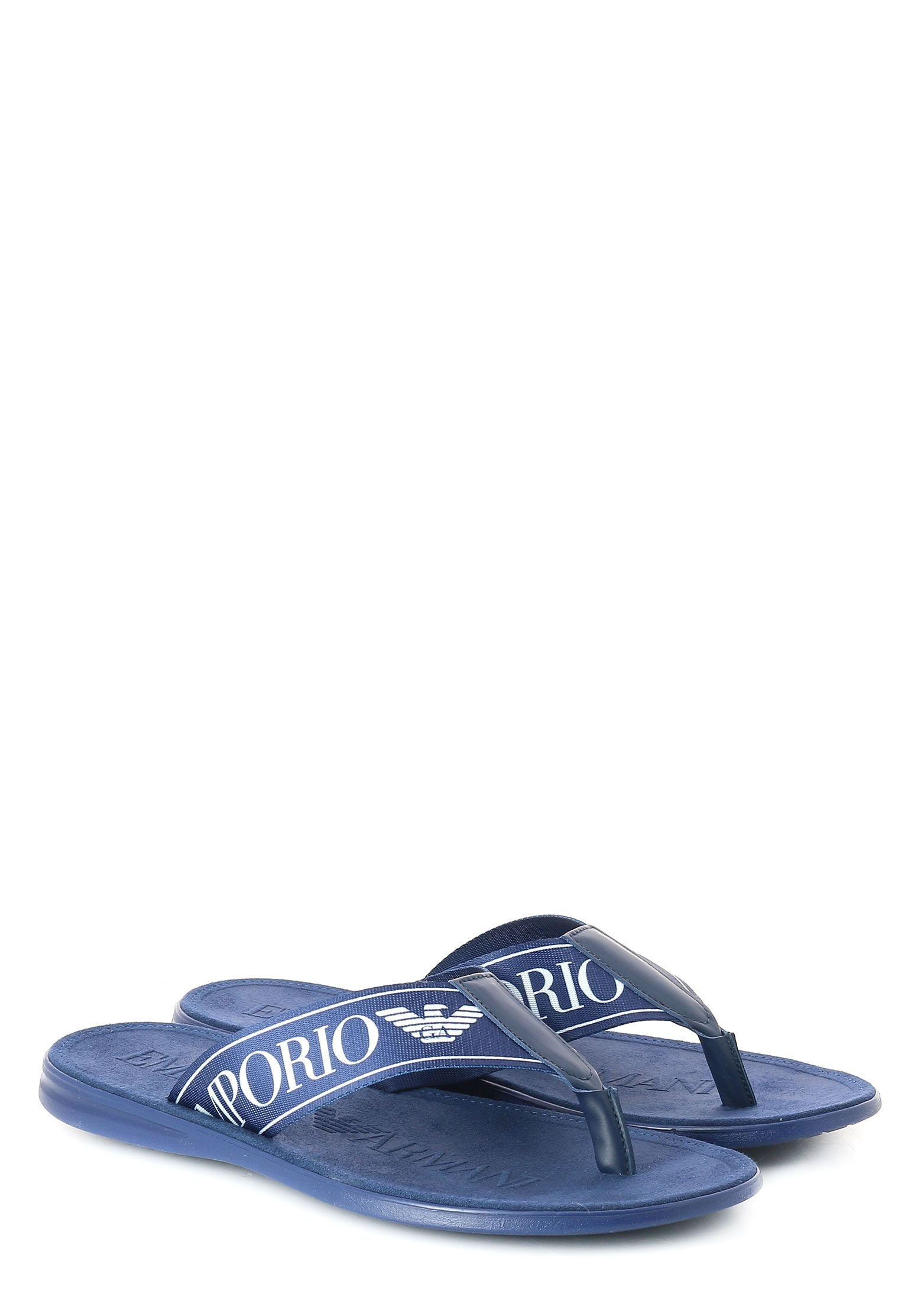 

Вьетнамки мужские Emporio Armani 101381 синие 5 UK, 101381