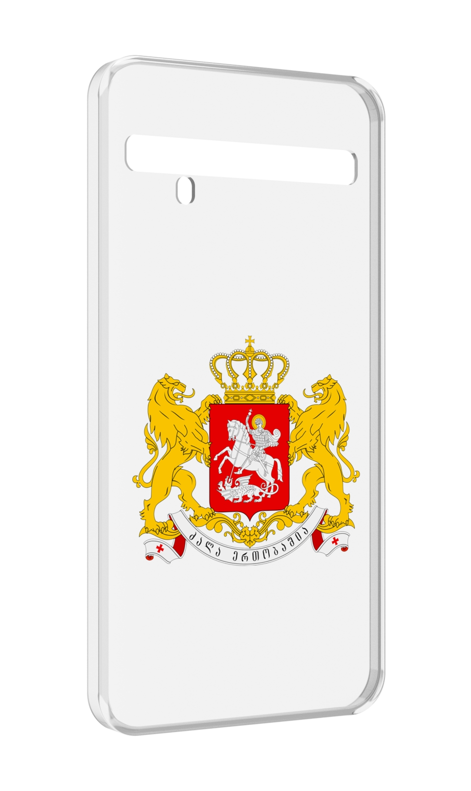 

Чехол MyPads герб-грузии для TCL 10 Pro / TCL 10 + Plus, Прозрачный, Tocco