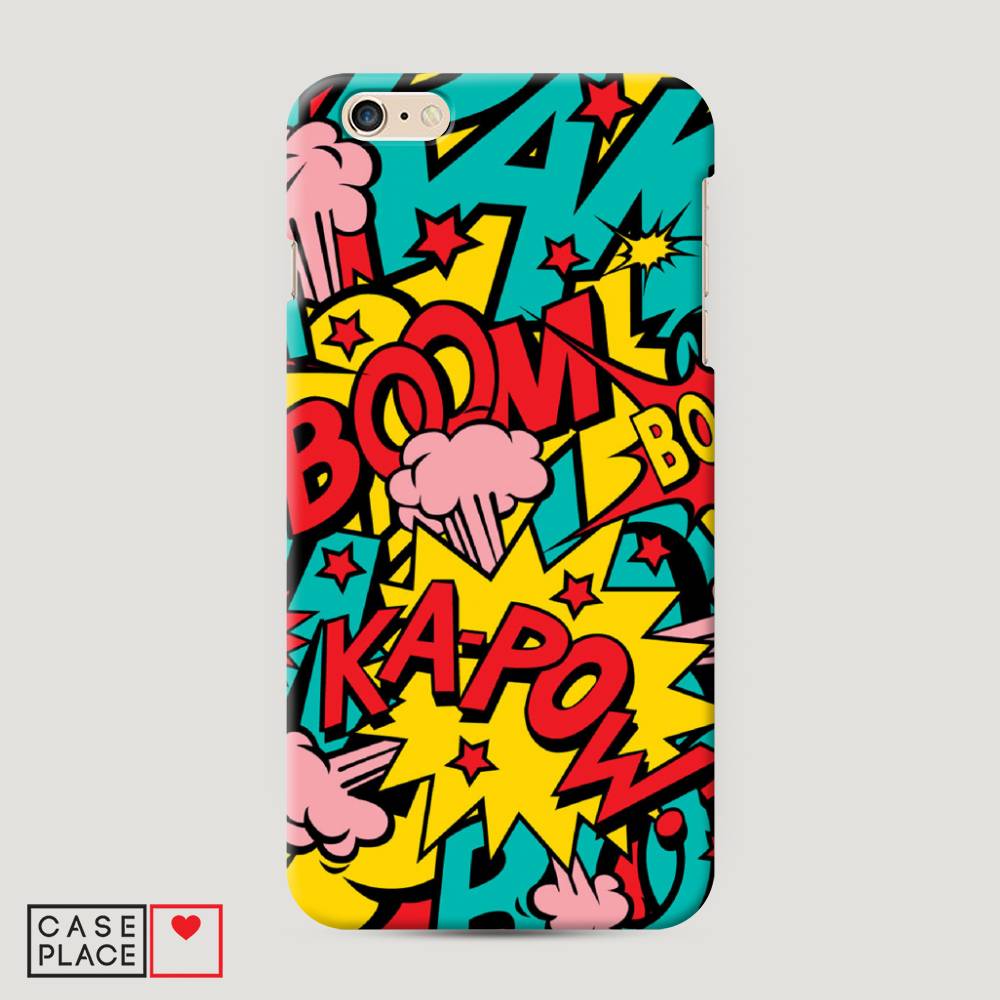 

Пластиковый чехол "Постер pop art" на Apple iPhone 6 Plus, 10520-7