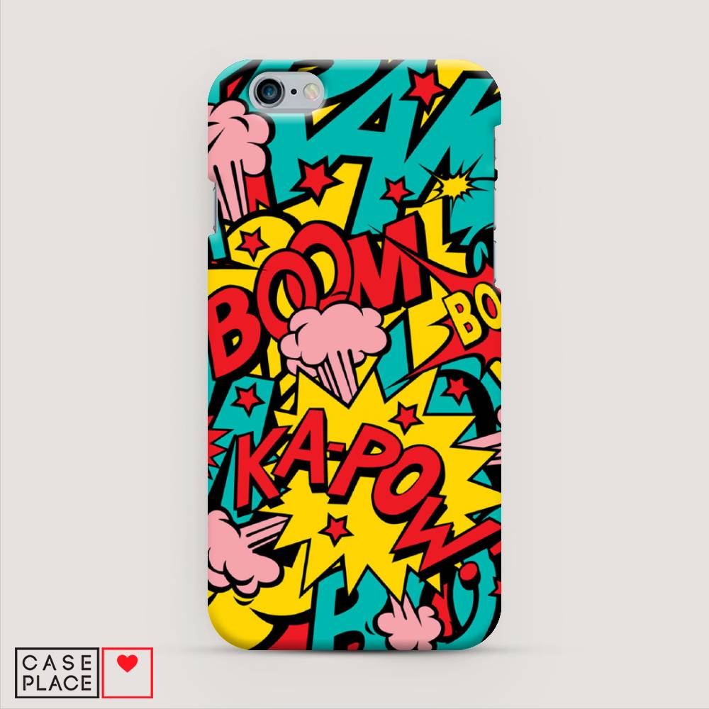 

Пластиковый чехол "Постер pop art" на Apple iPhone 6, 10420-7