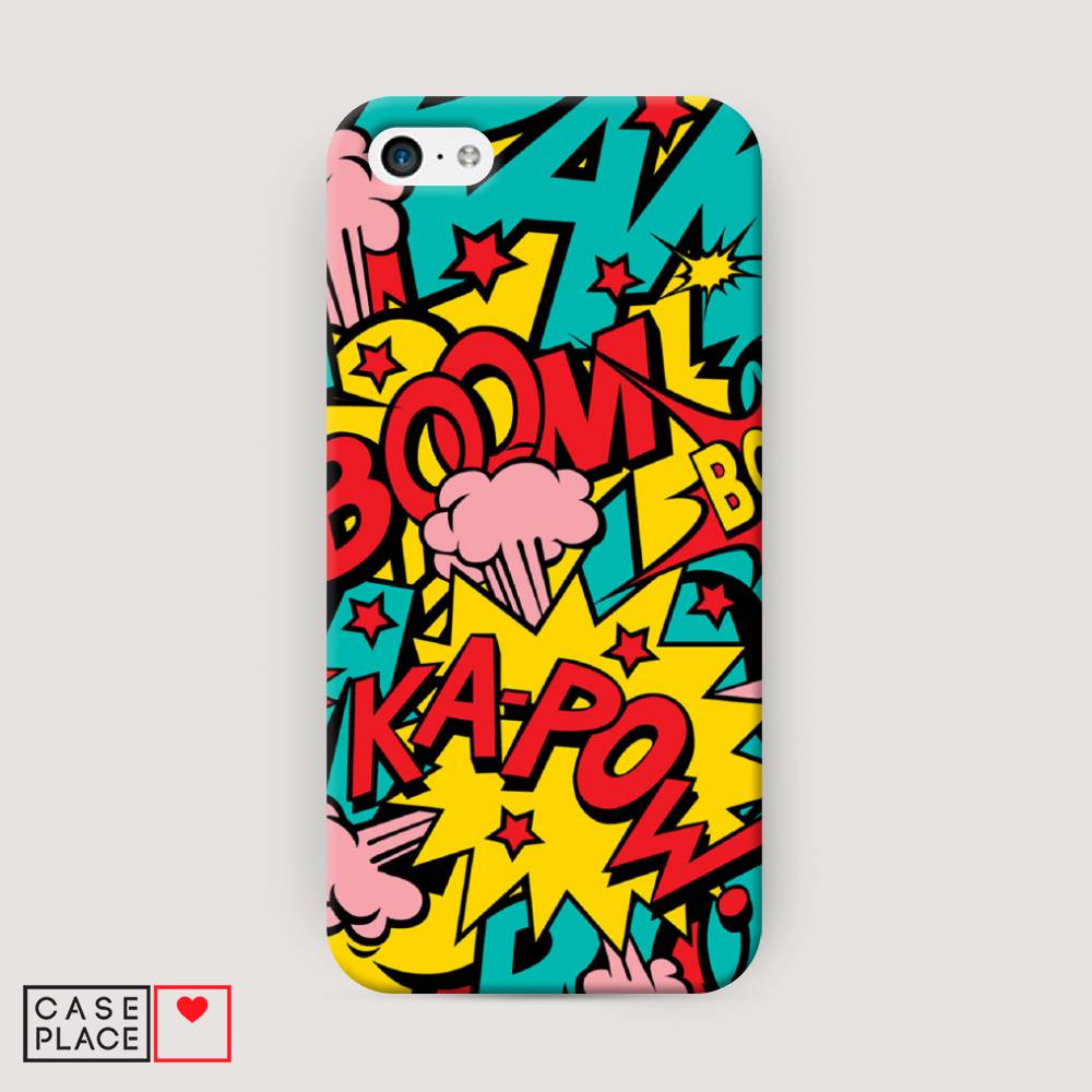 

Пластиковый чехол "Постер pop art" на Apple iPhone 5C, 10220-7