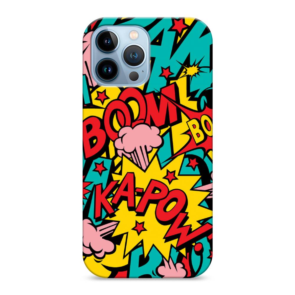 фото Пластиковый чехол "постер pop art" на apple iphone 13 pro max awog