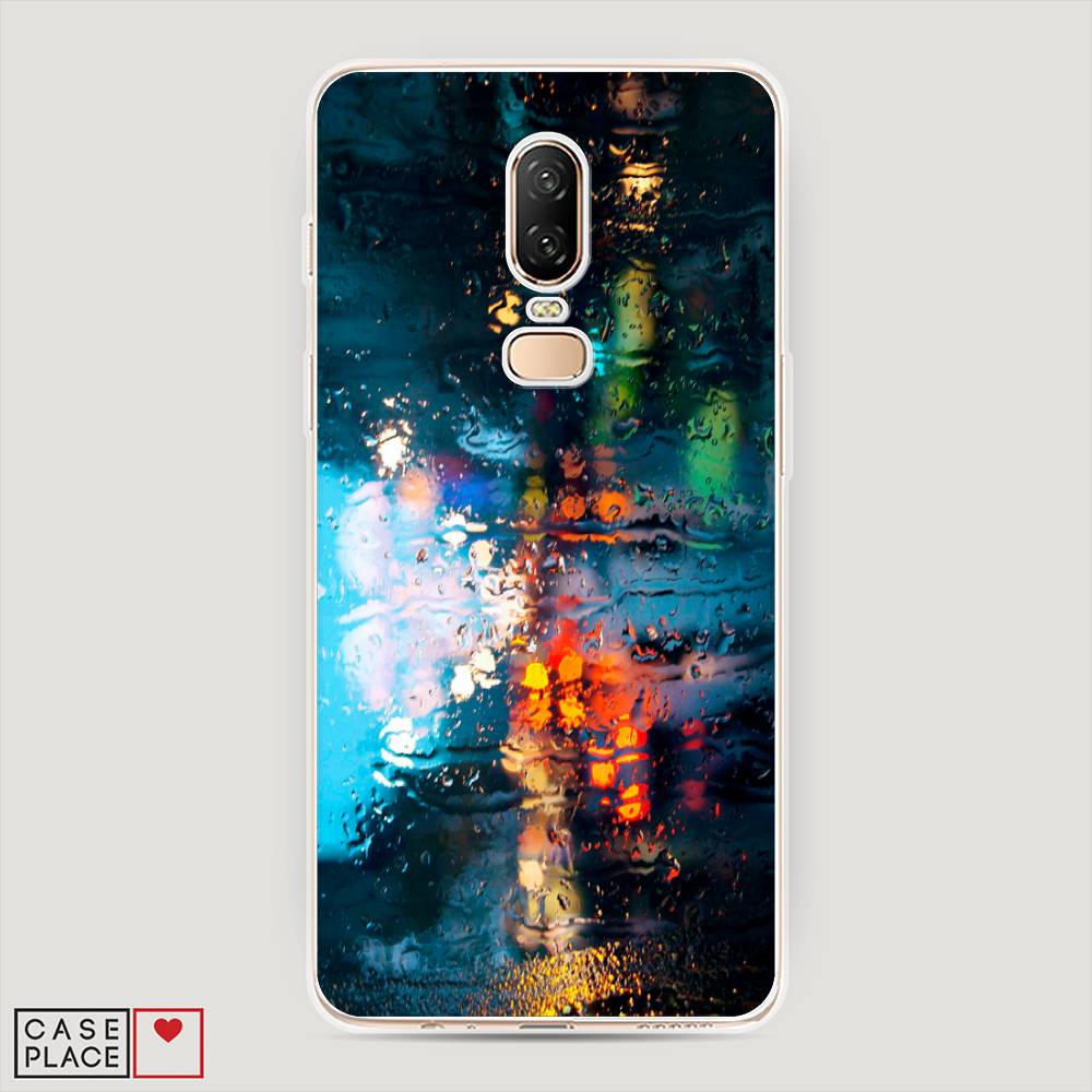 

Чехол Awog на OnePlus 6 / ВанПлас 6 "Абстракция 28", Голубой, 150550-3
