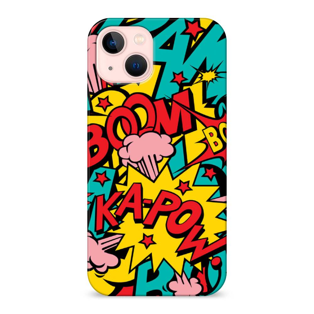 

Пластиковый чехол "Постер pop art" на Apple iPhone 13, 14220-7