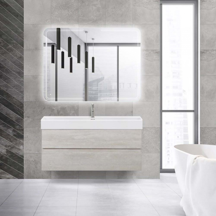 

Мебель для ванной Cezares Molveno 46-120 Legno Bianco