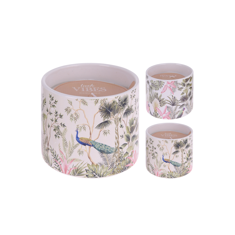 Свеча в банке Home Collection Tropic Тропики 10,5*8,5 см 1 шт