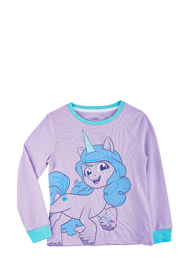 

Пижама детская My little pony AW21MLP09 фиолетовый р.134, AW21MLP09