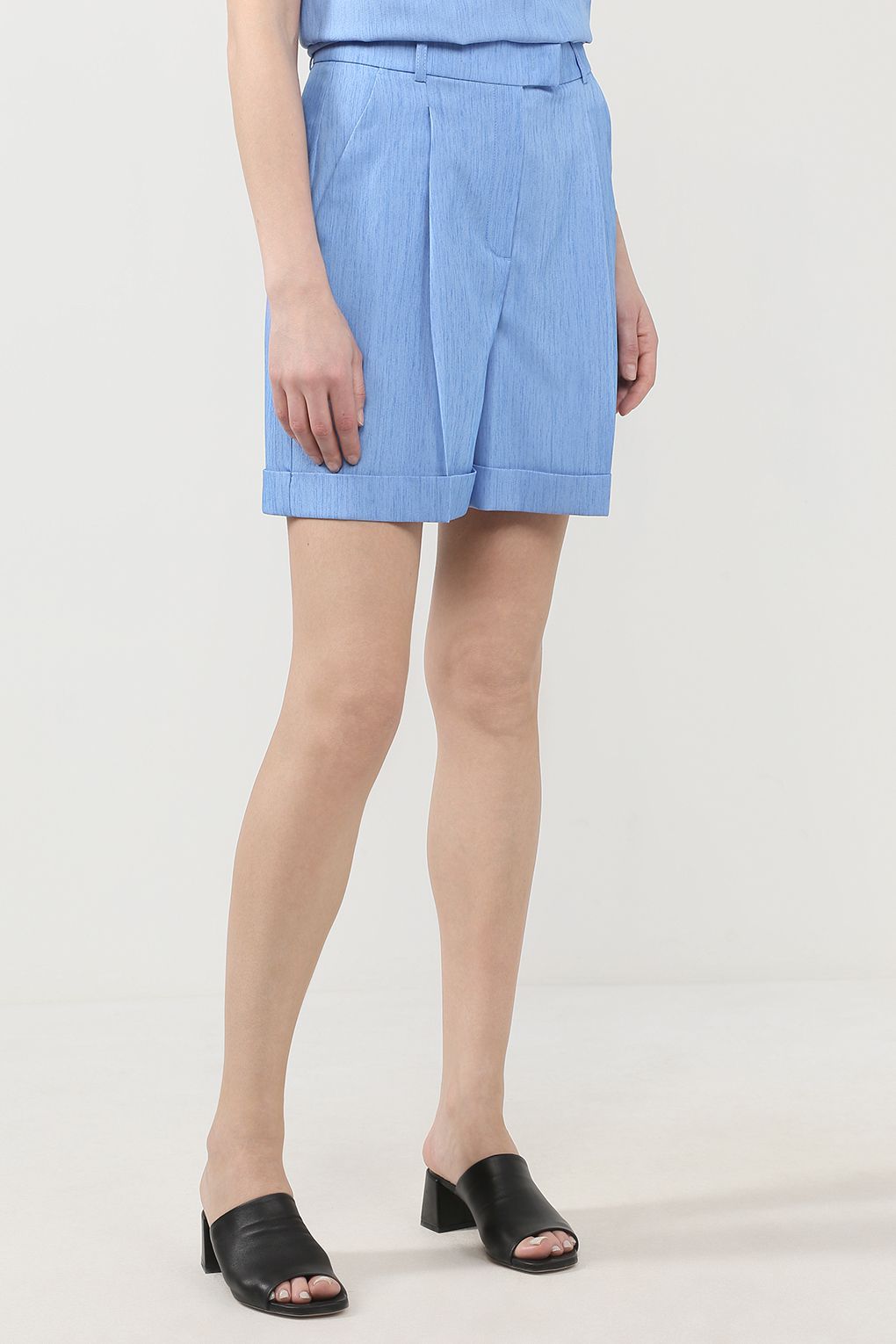 Повседневные шорты женские PAOLA RAY PR119-5010EZ голубые M