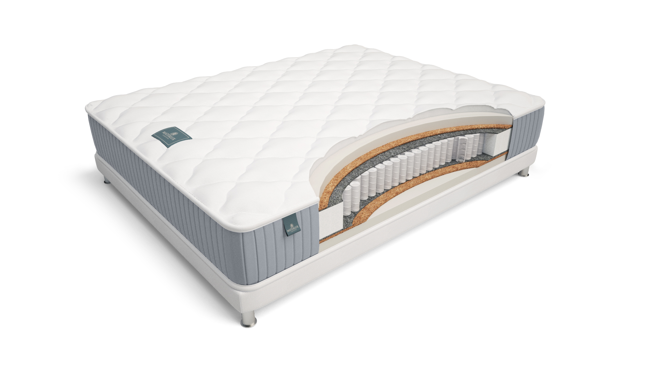 

Матрас Materlux Adel 80х200, Белый, Adel