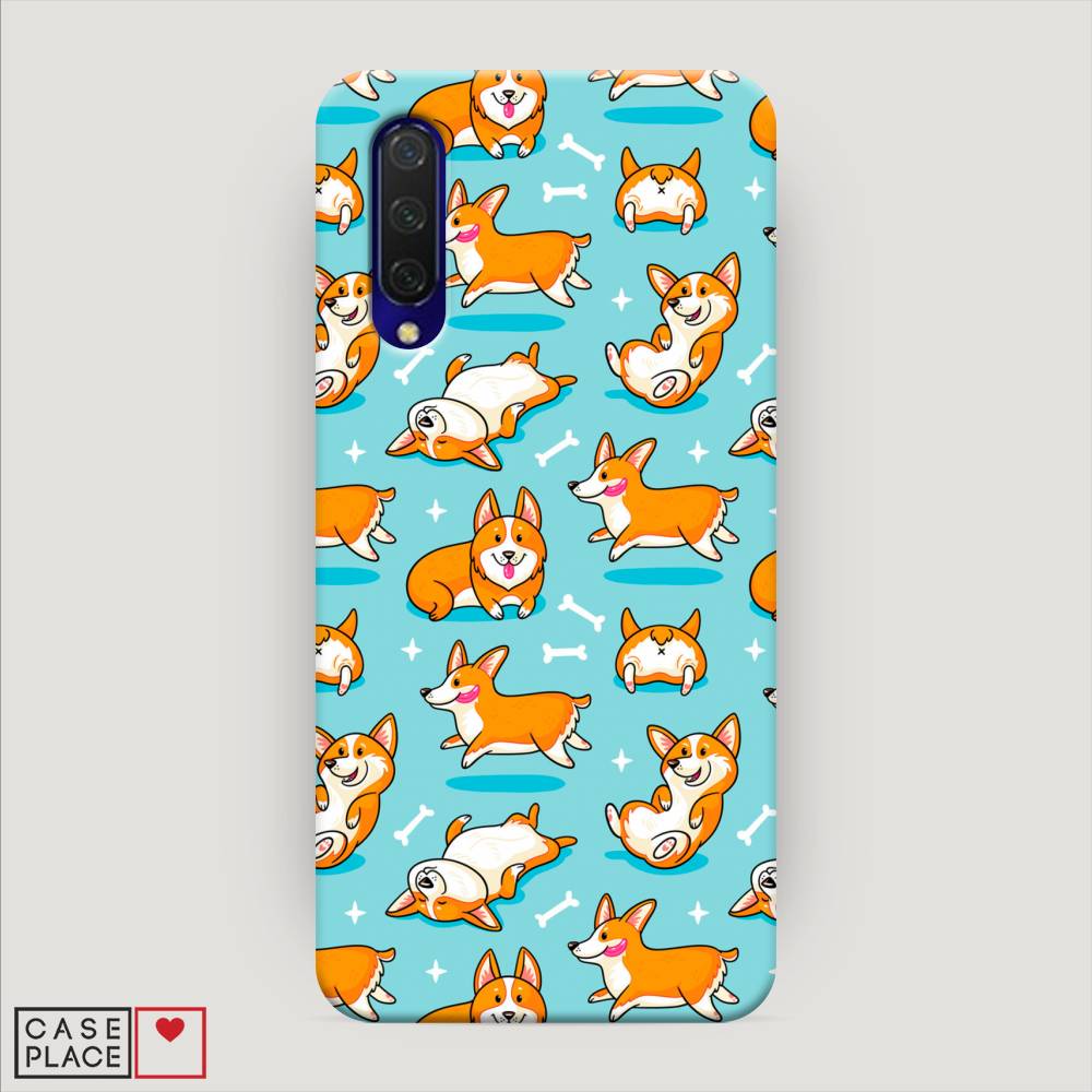 

Пластиковый чехол "Веселые корги" на Xiaomi Mi A3 Lite, 36220-1
