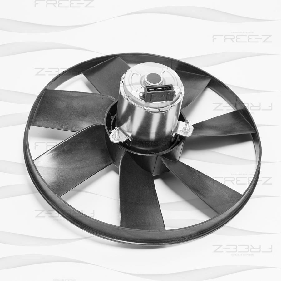 

KM0152_вентилятор радиатора VW Golf/Passat 88>