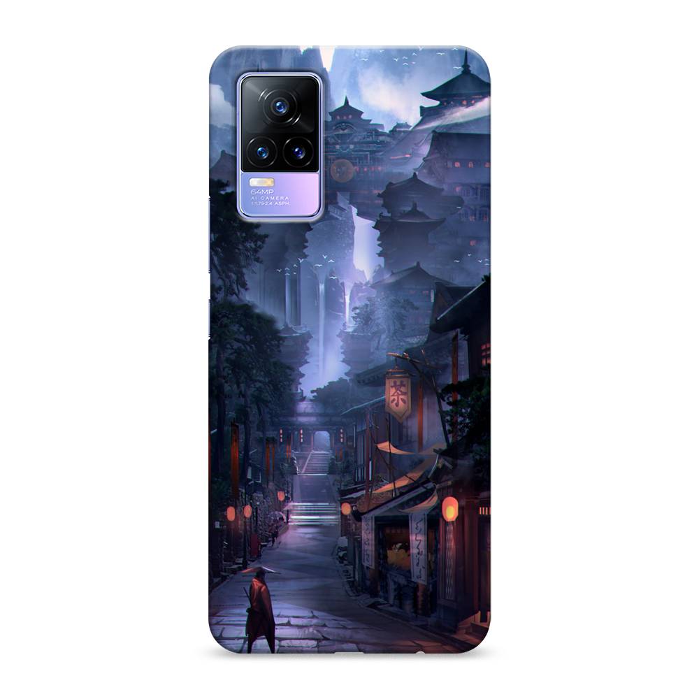 

Пластиковый чехол "Одинокий самурай" на Vivo V21e 4G, 264520-7