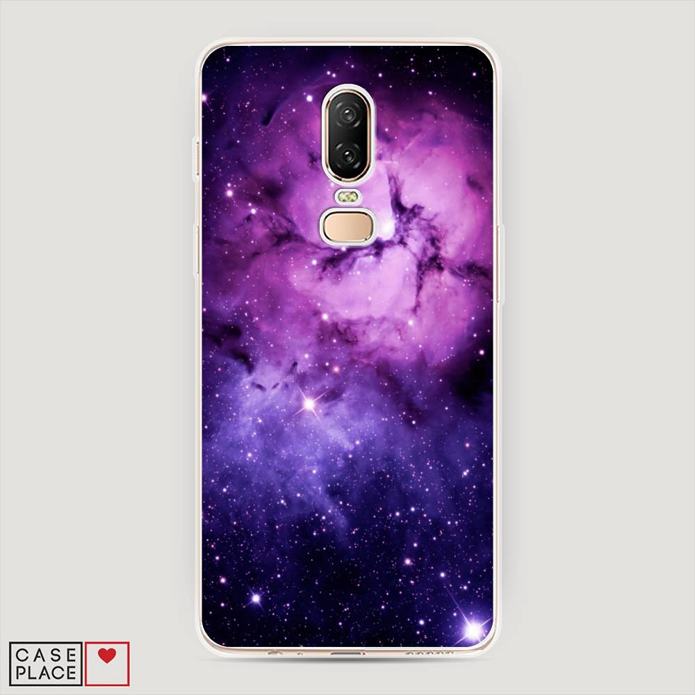 

Чехол Awog на OnePlus 6 / ВанПлас 6 "Космос 18", Фиолетовый, 150550-4