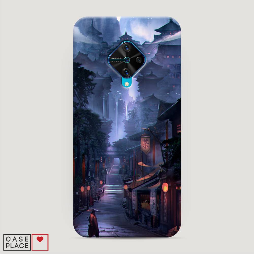 

Пластиковый чехол "Одинокий самурай" на Vivo V17, 261520-7