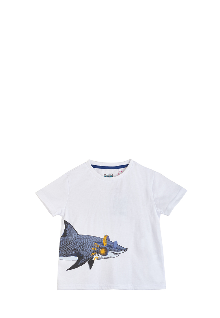 

Пижама детская Max&jessi SS22C523 белый/синий р.110, SS22C523