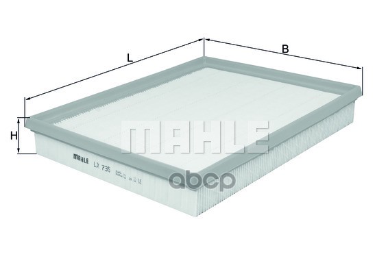 

Воздушный фильтр Mahle/Knecht lx735