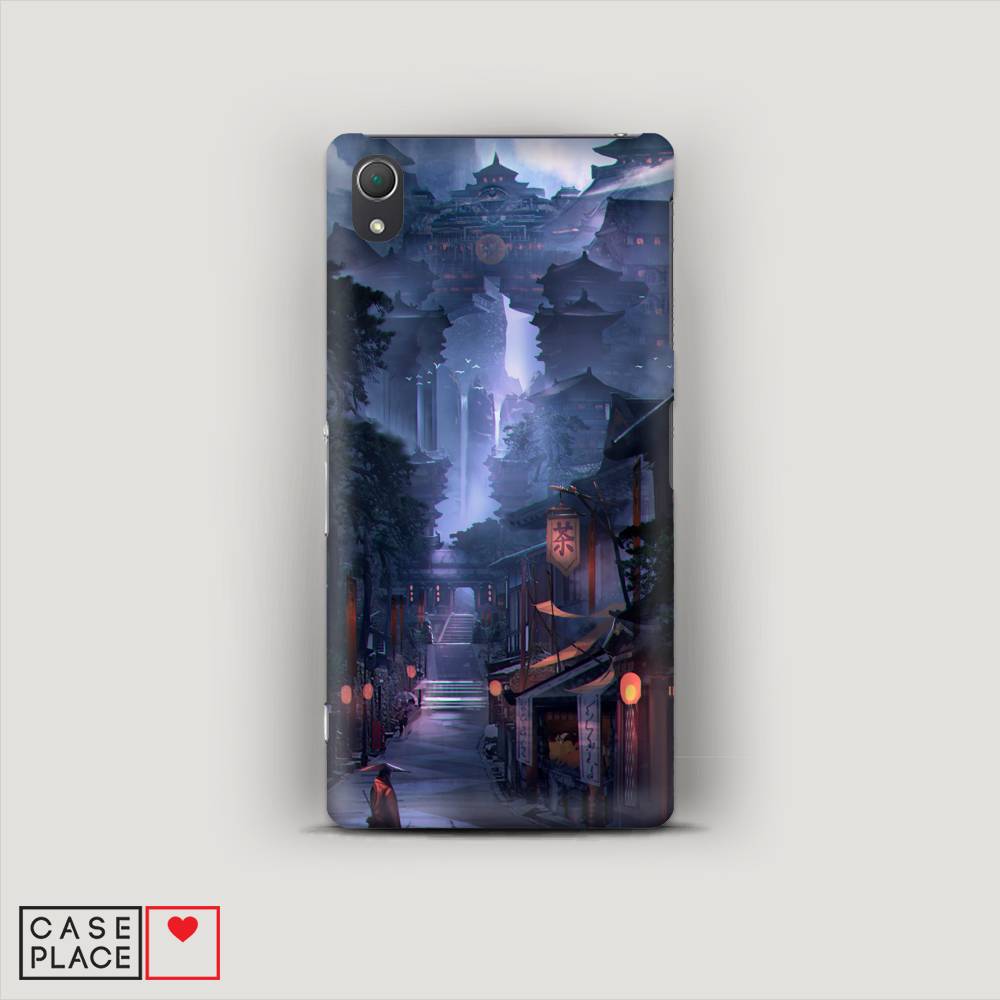 

Пластиковый чехол "Одинокий самурай" на Sony Xperia Z2