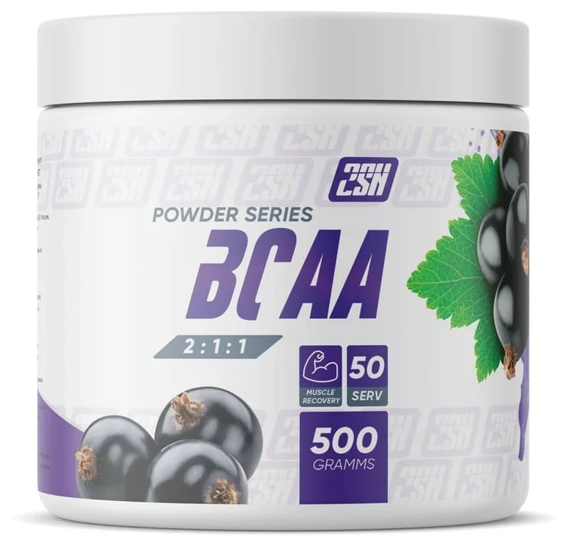 2SN powder BCAA 500 г, черная смородина