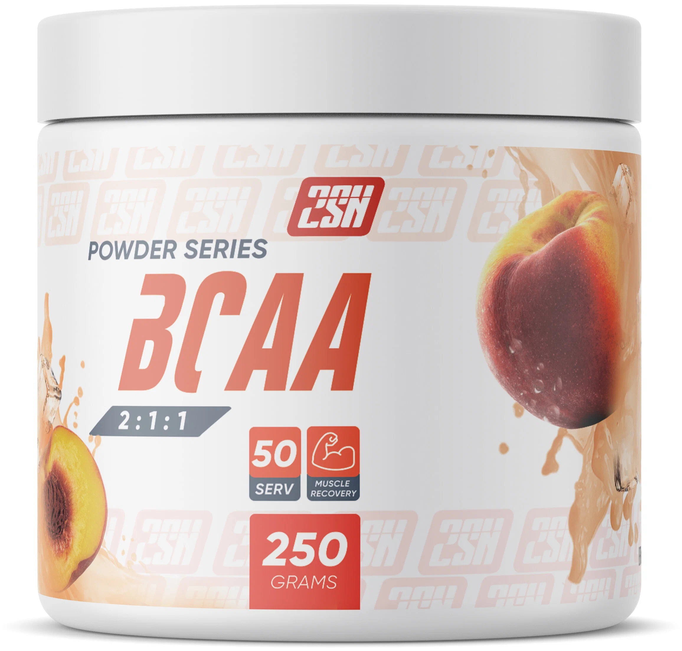 фото 2sn bcaa 2:1:1 powder 250 г персик