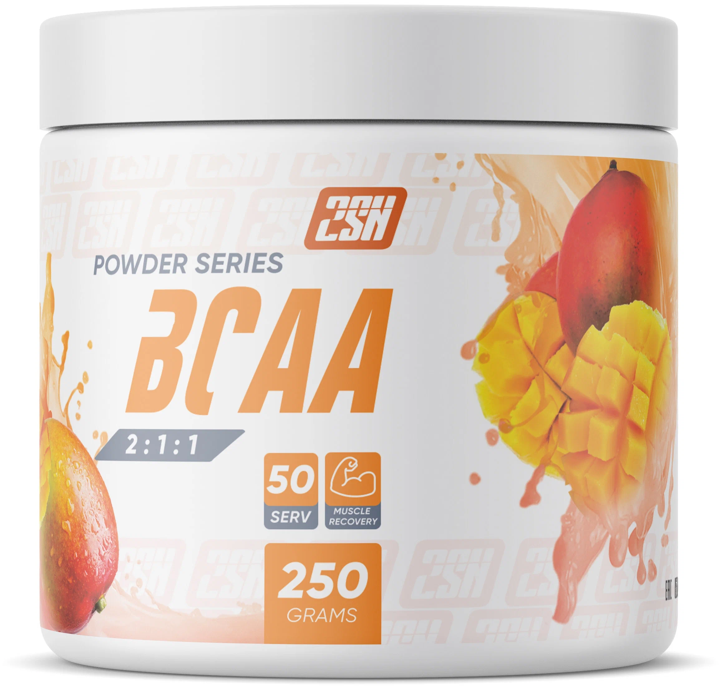 2SN 2SN powder BCAA 250 г, манго