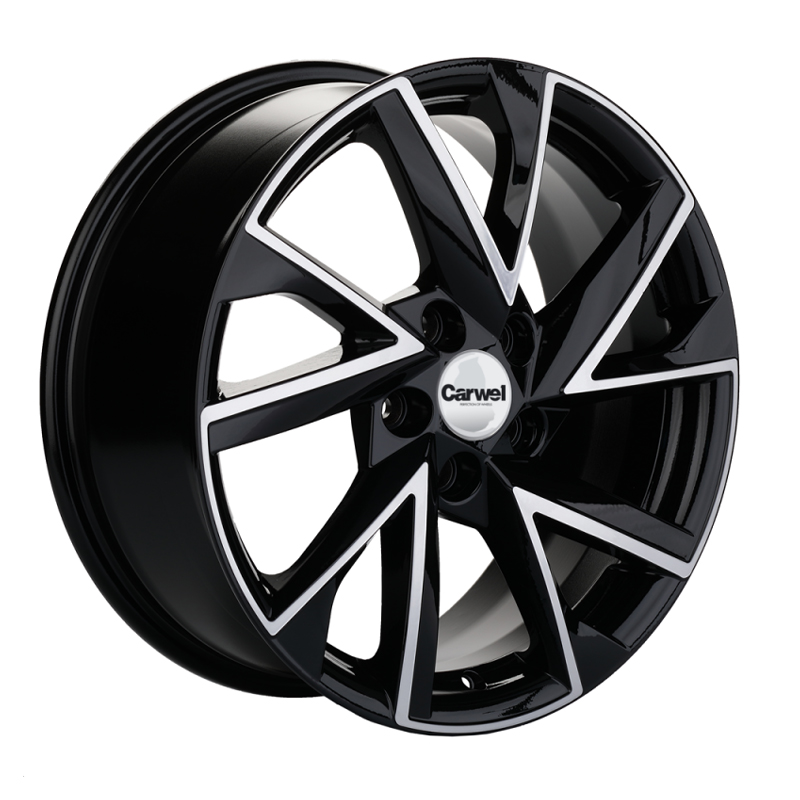 

Колесный диск CARWEL, Тоджа 1714 7x17/5x114.3ET45 60.1 Abt, Черный;серебристый
