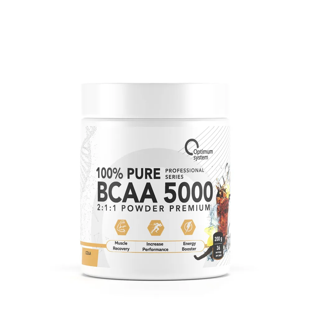 фото Optimum system bcaa 5000 powder 200 г кола-ваниль