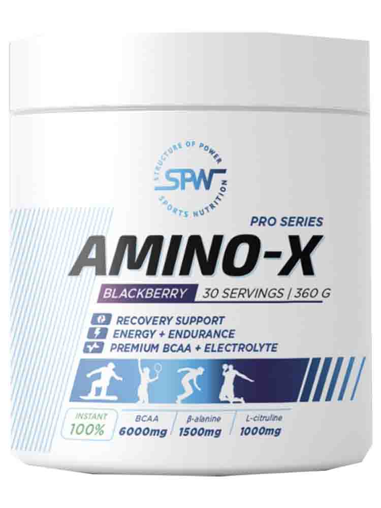 фото Spw bcaa spw amino-x 360 гр. ежевика