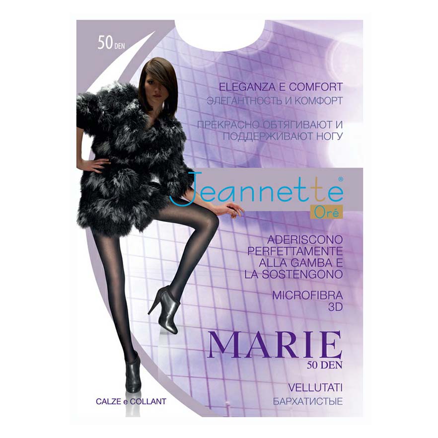 

Колготки женские Jeannette Ore черные 2