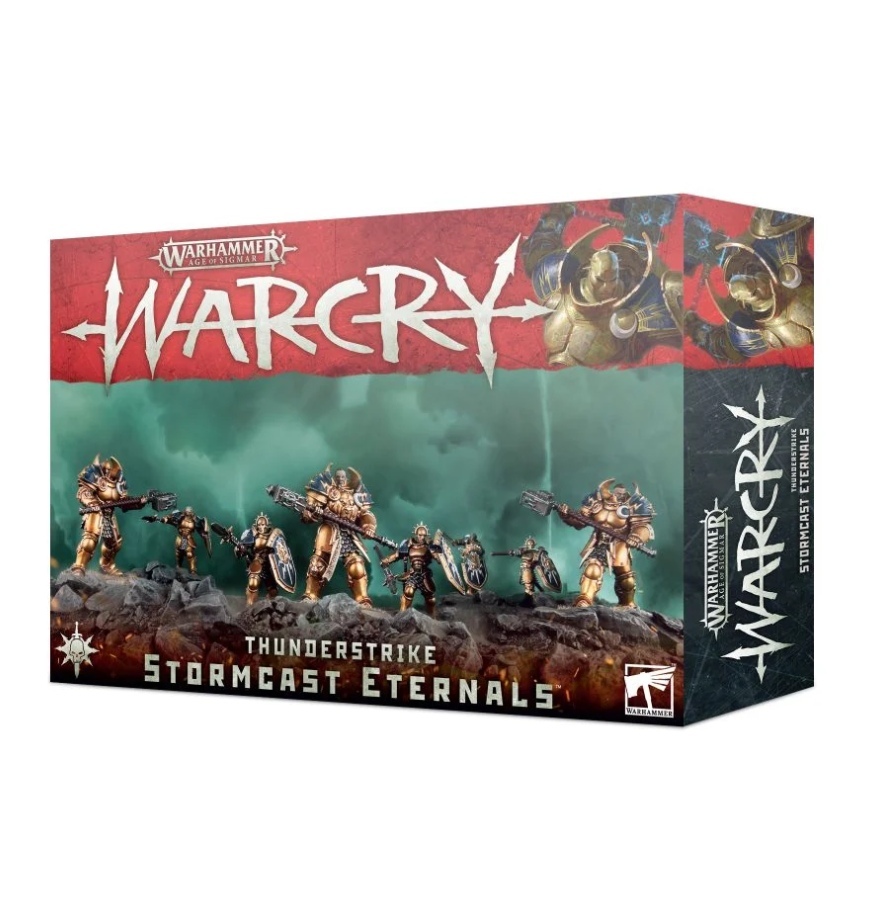 

111-82 Набор Варкрай. Громовой Удар Грозорожденных Вечных Warcry: Thunderstrike Stormcast