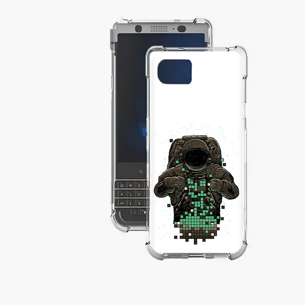 

Чехол MyPads Tocco для BlackBerry Motion космонавт с пикселями, Прозрачный, Tocco
