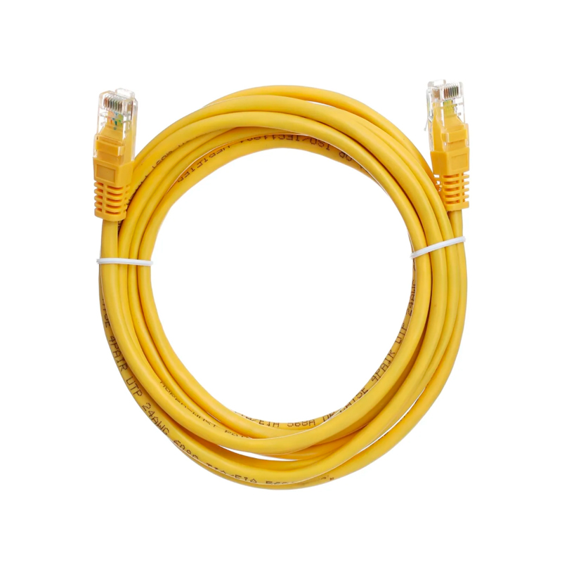 фото Кабель aopen rj45-rj45 m-m 3м (anp511_3m_y)