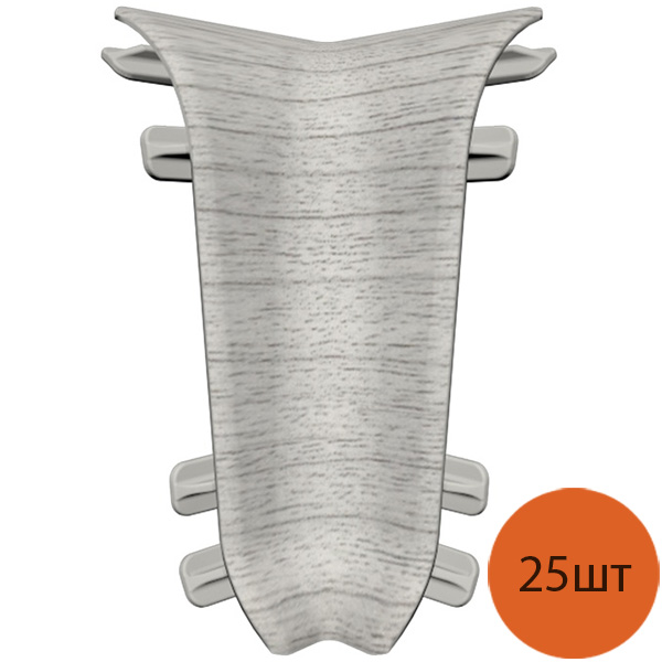 

IDEAL Komfort угол внутренний Ясень серый 253 ( упак. 25шт.)
