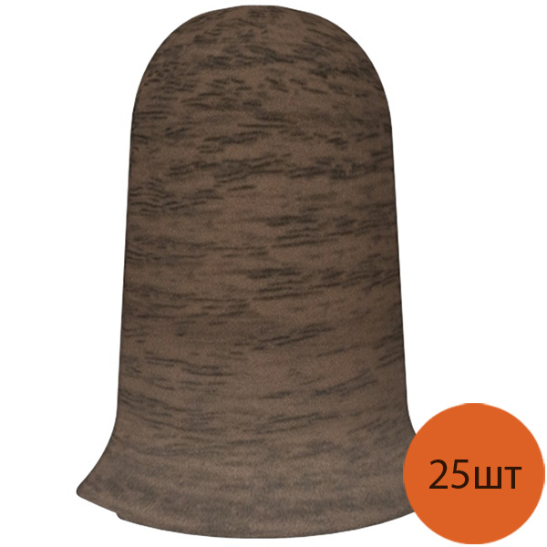 

IDEAL Komfort угол внешний Каштан 351 (упак. 25шт.), Коричневый